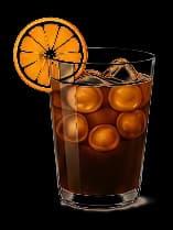 Orange Ice Americano